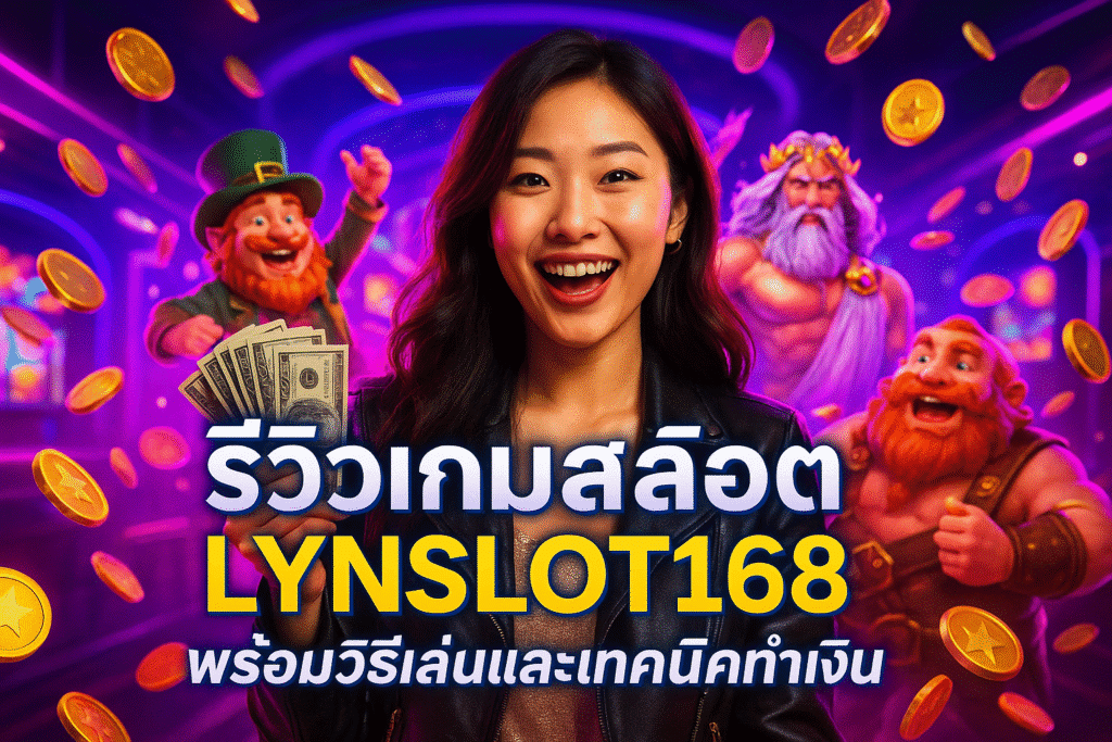 รีวิวเกมสล็อต LYNSLOT168 พร้อมวิธีเล่นและเทคนิคทำเงิน